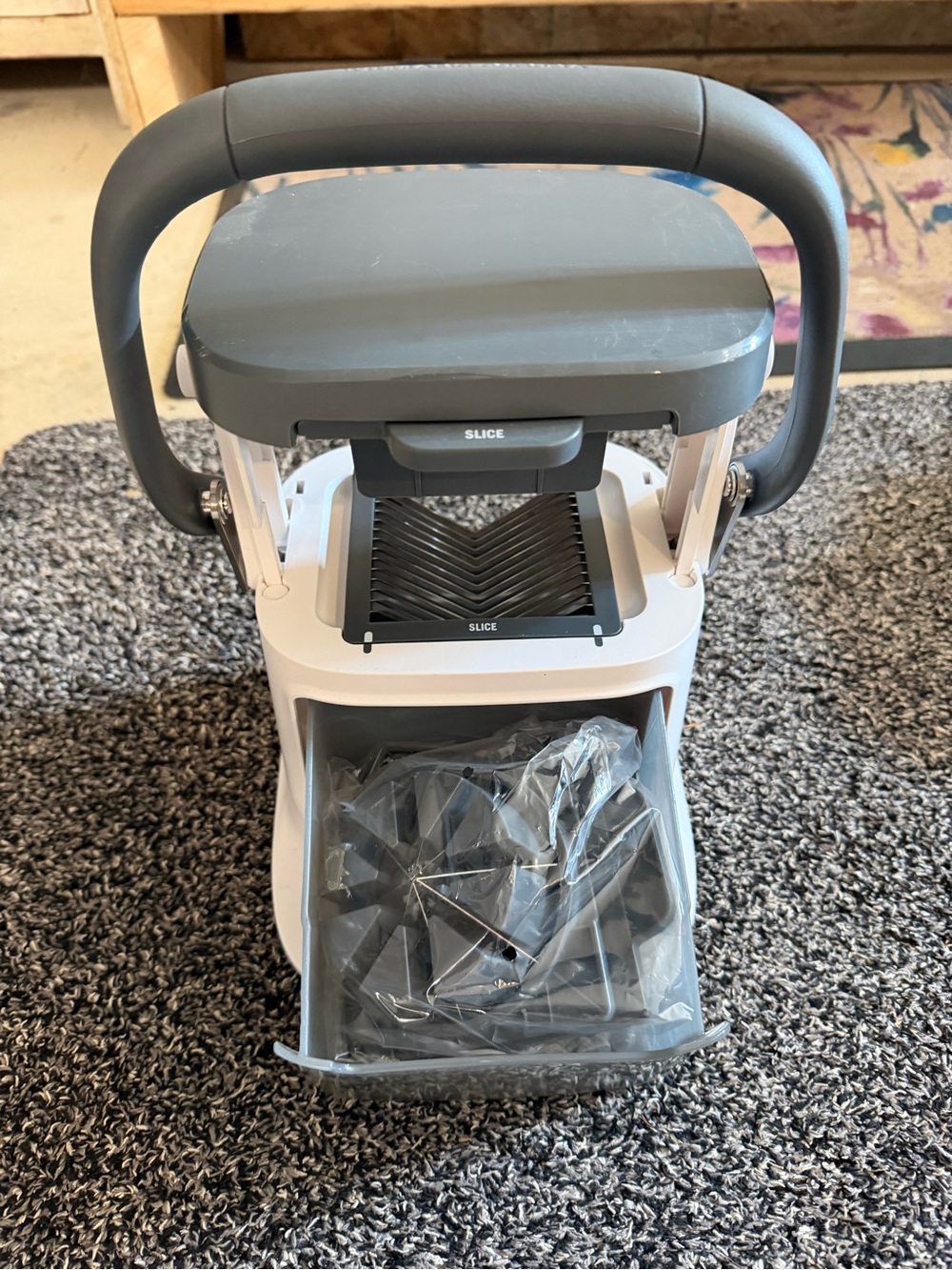 Williams Sonoma Gray and White Adjustable Mandoline Slicer